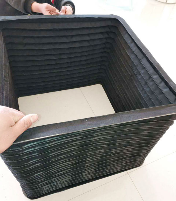 方形縫合風(fēng)琴防護(hù)罩